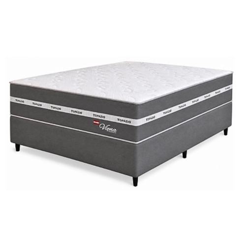 Cama Box Casal Viena Topázio