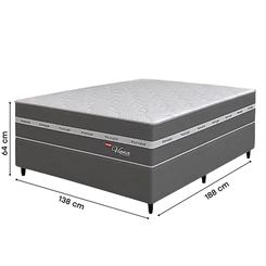 Cama Box Casal Viena Topázio