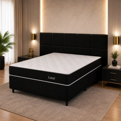 Cama Box Queen Luna Topázio