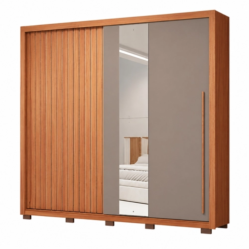 Guarda-Roupa Caemmun Moviment Lux 2 Portas