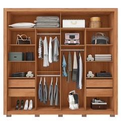 Guarda-Roupa Caemmun Moviment Lux 2 Portas