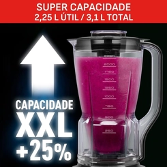 Liquidificador Arno Power Max XXL 2,25L LN88