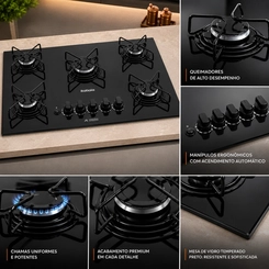 Cooktop Itatiaia Lumi 5 Bocas 3700000541