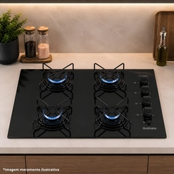 Cooktop Itatiaia Lumi 4 Bocas 3700000540