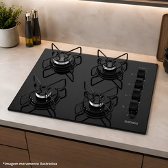 Cooktop Itatiaia Lumi 4 Bocas 3700000540