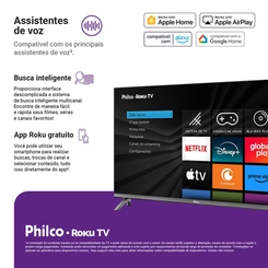Smart TV Philco Roku 32" HD P32CRB