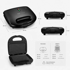 Sanduicheira Grill Elgin Brunch Time 42SAN4002000