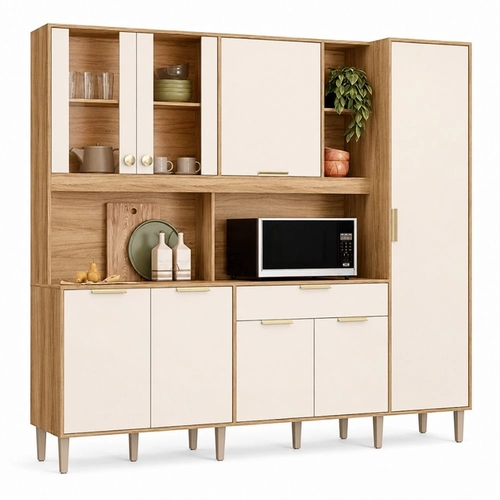 Cozinha Nicioli Solare 8 Portas 1 Gaveta