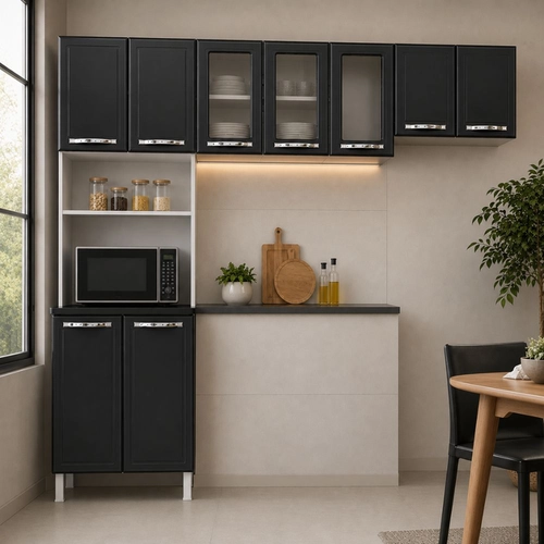 Cozinha Telasul Esmeralda Compacta 9 Portas