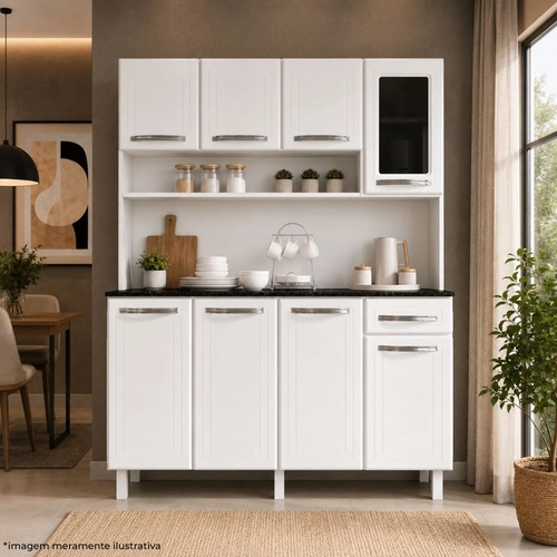 Cozinha Telasul Esmeralda 8 Portas 1 Gaveta 82027301
