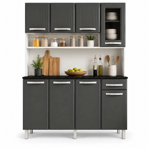 Cozinha Telasul Esmeralda 8 Portas 1 Gaveta 82027301