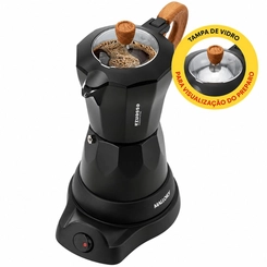 Cafeteira Italiana Elétrica Mallory Essenza 280ml