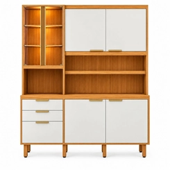 Cozinha Poliman Rebeca 7 Portas 2 Gavetas MDF