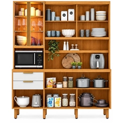 Cozinha Poliman Rebeca 7 Portas 2 Gavetas MDF