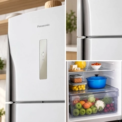 Geladeira Panasonic 391L Frost Free Inverter NR-BT44PV3WB