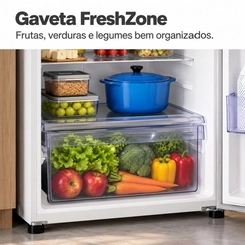 Geladeira Panasonic 391L Frost Free Inverter NR-BT44PV3WB