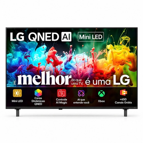 Smart TV LG 55 Polegadas QNED70 Mini LED 4K 55QNED70BSA