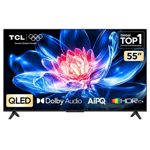 Smart TV TCL 55 Polegadas QLED 4K 55T6C